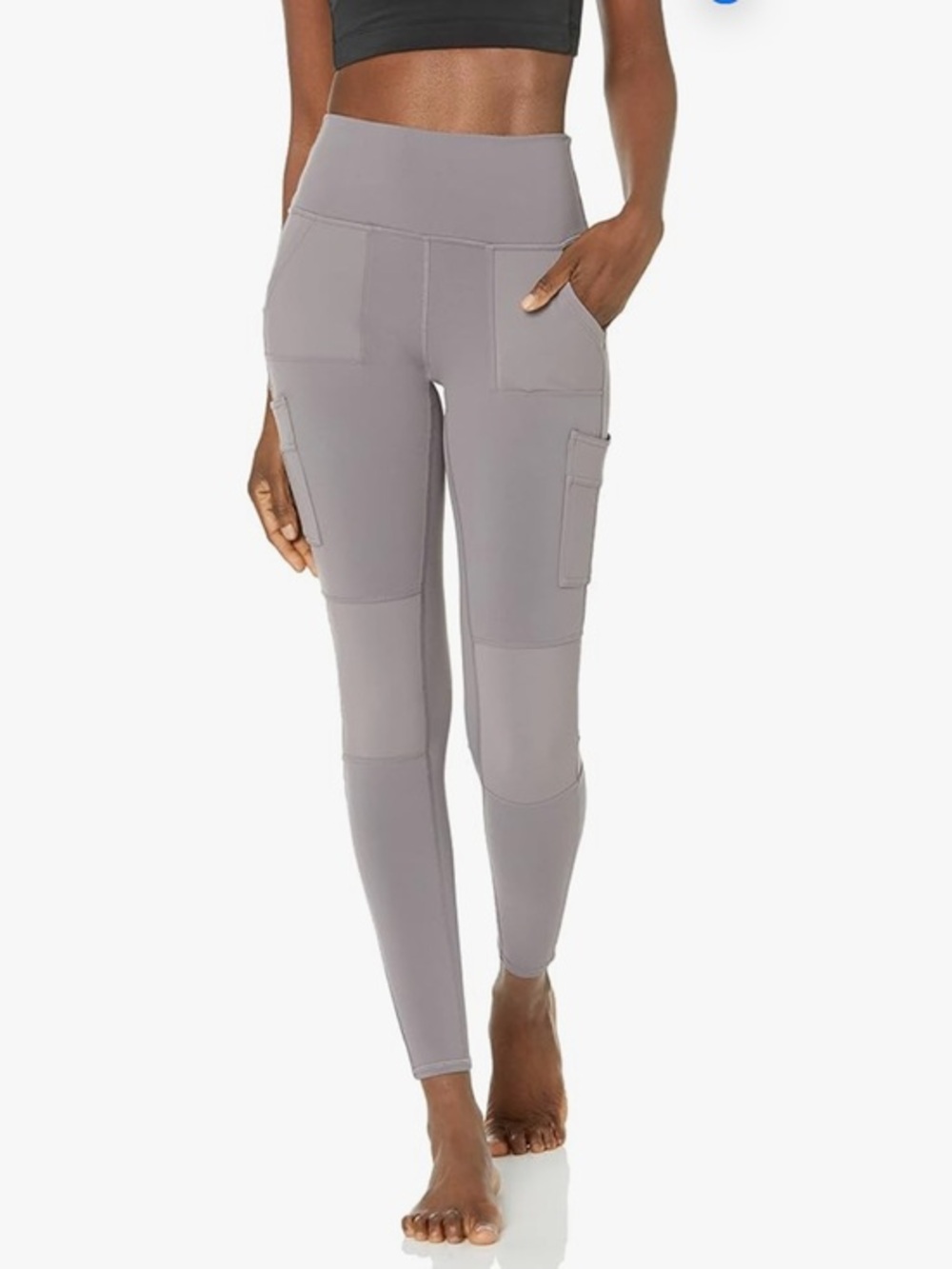 Alo Yoga Women's High Waist Cargo Legging Purple Dusk Small